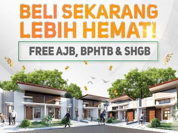 RUMAH TIBAN MURAH | GRATIS AJB, SHGB & BPHTB!