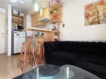 Departamento en venta de 1 dorm. en Santiago