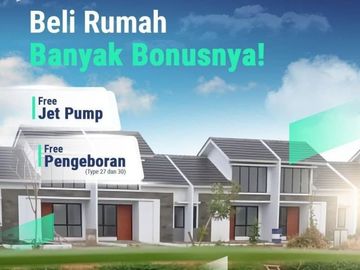 Rumah subsidi rasa cluster, ready stok, siap huni di Cikarang Bekasi.