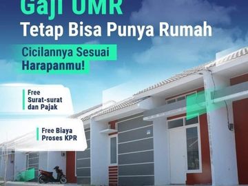 Rumah subsidi rasa cluster, ready stok, siap huni di Cikarang Bekasi.