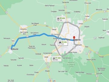 Terreno en Venta / Kinchil, Yucatán -11.44ha