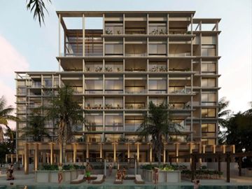 Condominio cerca del mar con terraza, asador y barra de entretenimiento