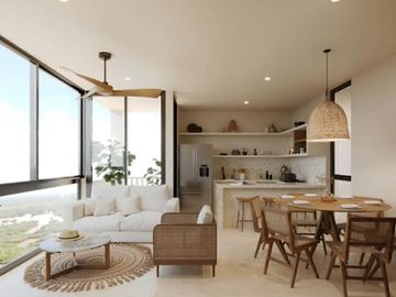 Condominio cerca del mar con terraza, asador y barra de entretenimiento