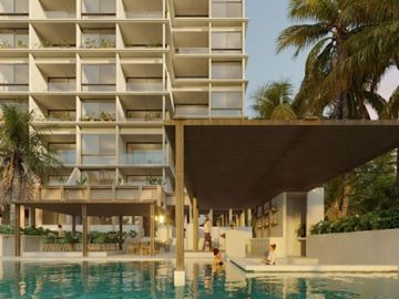 Condominio cerca del mar con terraza, asador y barra de entretenimiento