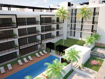 Penthouse, terraza privada de 50 m2,  casa club con alberca, bar deportivo