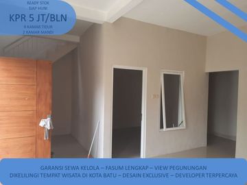 Ready Stok 4KT Rumah Pusat Kota Batu