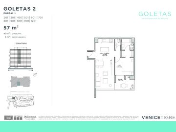 Departamento en venta en Tigre