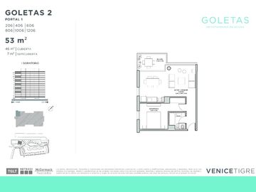 Departamento en venta en Tigre