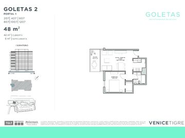 Departamento en venta en Tigre