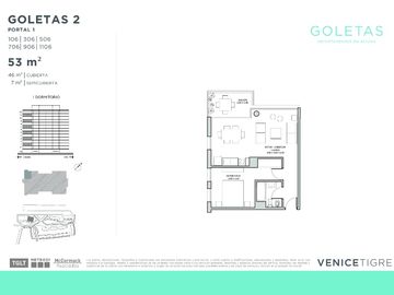 Departamento en venta en Tigre