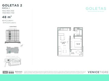 Departamento en venta en Tigre