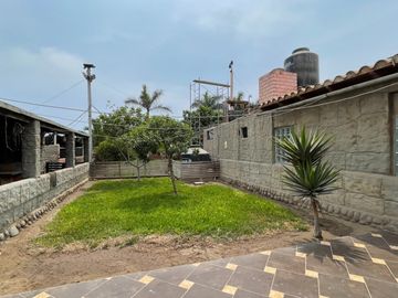 VENDO INMUEBLE CASA HACIENDA_ZON INDUSTRIA LIVIANA EN LURIN