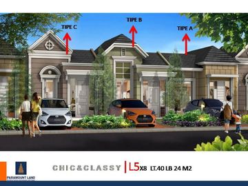 Amarillo Village Rumah Mewah Full Furnish AC Kanopi Gading Serpong