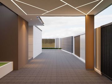 KONTEMPORER MODERN FULL INTERIOR DI CEMARA GADING