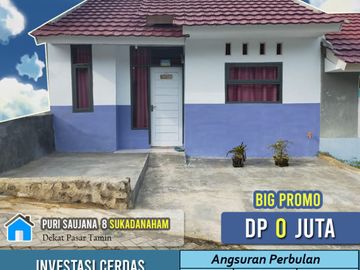 perumahan kamar 2 di kota Bandar Lampung siap huni