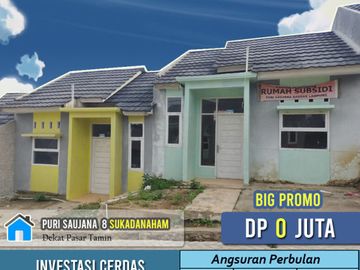 perumahan kamar 2 di kota Bandar Lampung siap huni