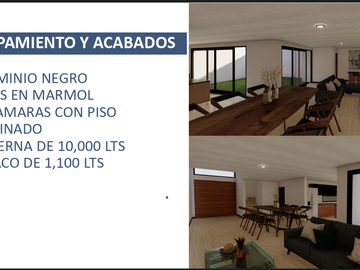 CASA MODERNA CON ROOFTOP Y JARDÍN EN EL PEDREGAL