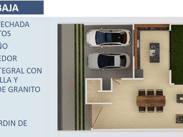 CASA MODERNA CON ROOFTOP Y JARDÍN EN EL PEDREGAL