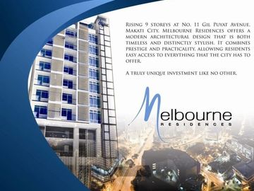 MELBOURNE RESIDENCES U408 2BR 54.77 SQM PALANAN MAKATI