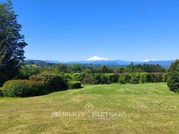 Casa con preciosa vista al volcán Villarrica
