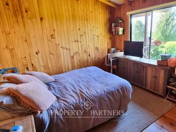 Casa con preciosa vista al volcán Villarrica
