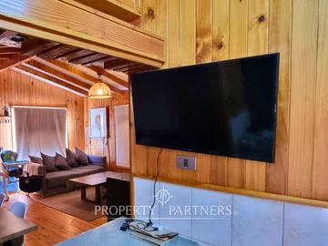 Casa con preciosa vista al volcán Villarrica