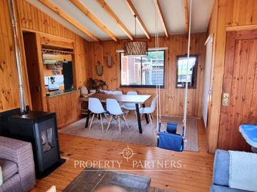 Casa con preciosa vista al volcán Villarrica