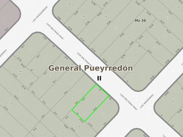 LATORRE PROP VENDE  HERMOSO LOTE CON PROYECTO T/ VEHICULO