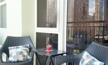Fully Furnished 2BR with Parking in The Verve Residences
