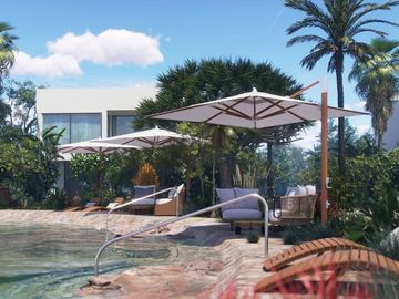 Terreno Multifamiliar 1761 m2, cenote, gym, parques, en venta, Selvamar