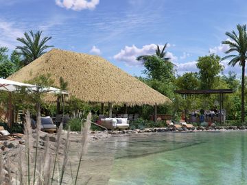Terreno Multifamiliar 1761 m2, cenote, gym, parques, en venta, Selvamar