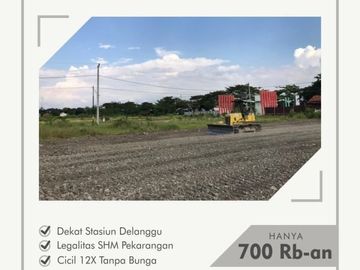 Dekat Stasiun Delanggu Kavling Sertifikat SHM Ready
