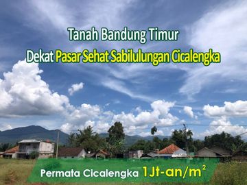 Kapling Murah Area Stasiun Cicalengka 1 Jt-an/m2 Cash 12 X