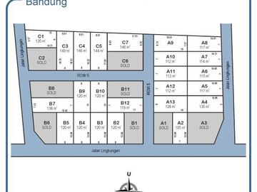 Kapling Murah Area Stasiun Cicalengka 1 Jt-an/m2 Cash 12 X