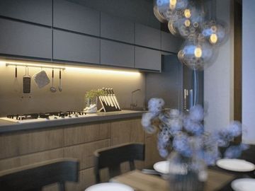 Departamento con alberca, jacuzzi, asador, pádel, bar, en venta, Cozumel.