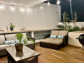 Casa con jacuzzi y rooftop, en residencial exclusivo El Cielo, venta Playa del C