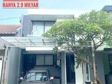 Dijual rumah full furnished di perumahan bumi Jatiwaringin asri pondok gede Bekasi