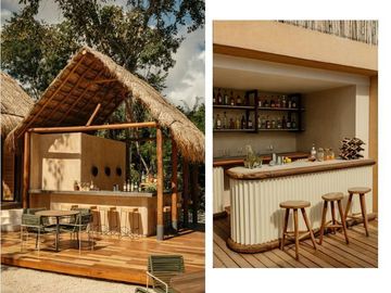 Departamento con family room, rooftop con jacuzzi y alberca con