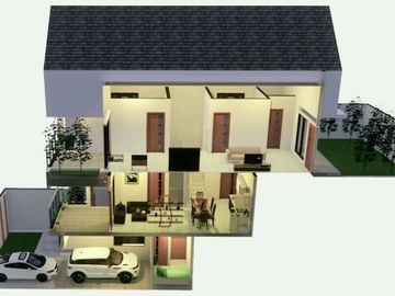 EXCLUSIV MINIMALIS MODERN, LOKASI DEKAT SETRADUTA