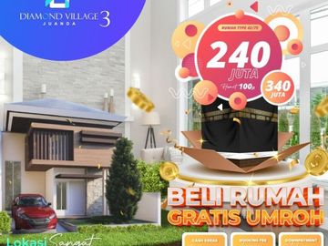 PALING DICARI, No. 08213993----, Cicilan Perumahan Murah di Sidoarjo, Diamond Village Juanda 3