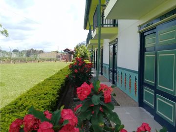 FINCA HOTEL EN VENTA - QUIMBAYA, QUINDIO, VIA A PUERTO ALEJANDRÍA