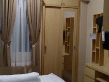Studio bulanan full furnish green pramuka city wifi ready