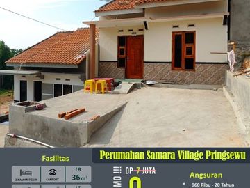 Rumah subsidi murah di pringsewu kota deket RSUD
