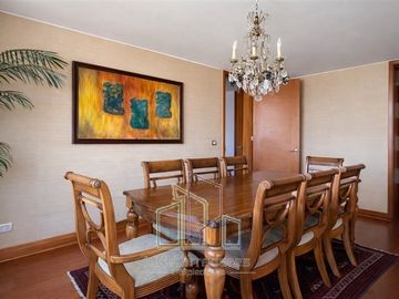 Maravilloso departamento en venta, Eje Kennedy, Las Condes