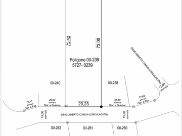Lote en Barrio Privado Las Marías del Valle  -  a metros del Aeropuerto Chapelco. 1500 mts2 terreno plano con excelentes vistas.