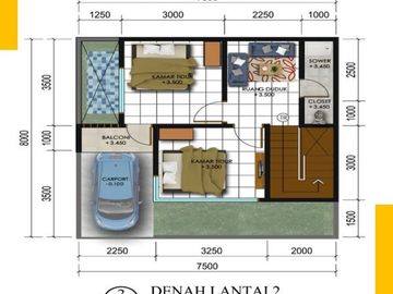 Rumah Villa Murah 2 Lantai di Batu Malang