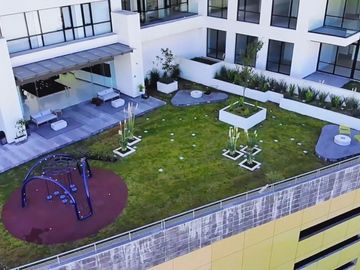 Departamento con terraza, piscina, jacuzzi, pet-friendly en venta Interlomas.