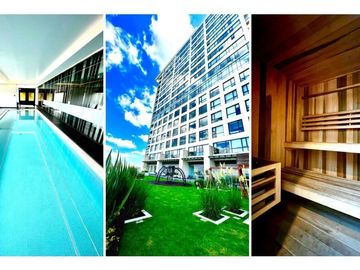 Departamento con terraza, piscina, jacuzzi, pet-friendly en venta Interlomas.