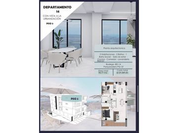 DEPARTAMENTOS EN VENTA EN BARBASQUILLO TORREMAR, MANTA