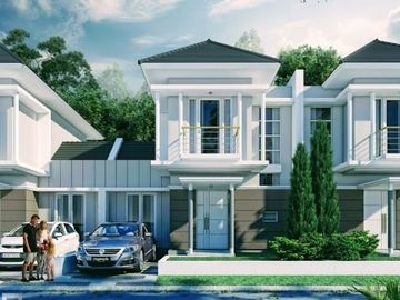 DIJUAL RUMAH 2 LANTAI MURAH DI DEKAT BANDARA MALANG HARGA 400 JUTAAN ALL IN